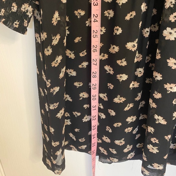 Madewell Smock Neck Mini Dress - Picture 6 of 6